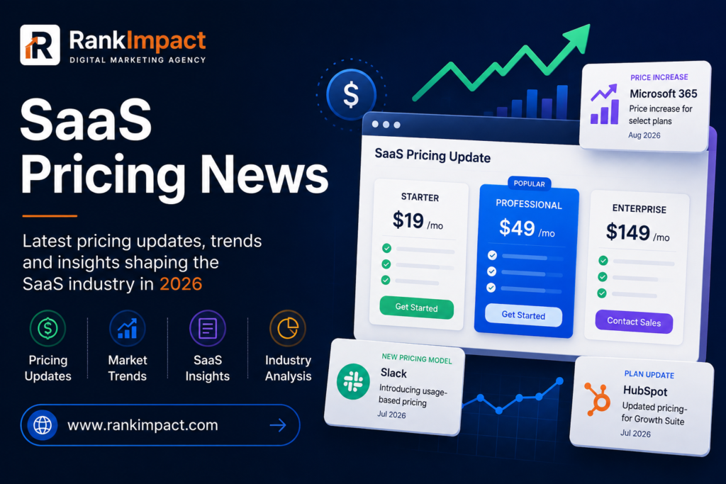 SaaS Pricing News 2026 Track Price Changes That Matter