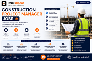 construction project manager jobs salary and career guide.