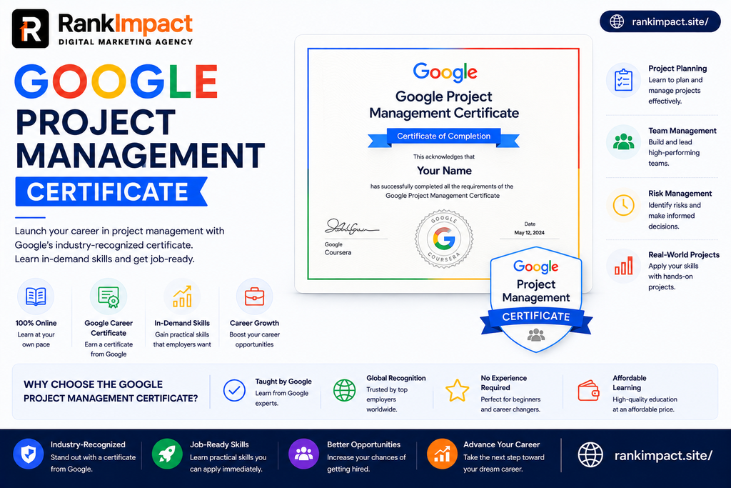 google project management certificate overview and career guide.